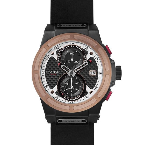 Otto Chrono Black Rose Gold