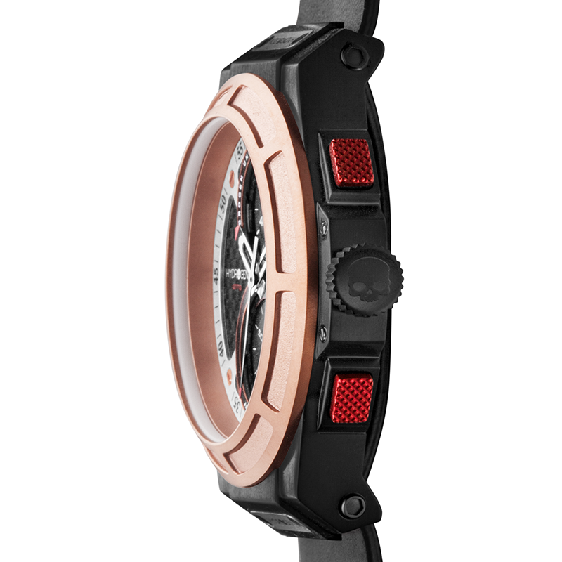 Otto Chrono Black Rose Gold