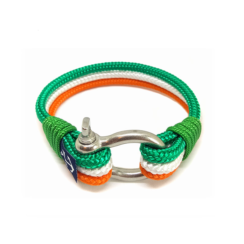 Irish Flag Nautical Bracelet