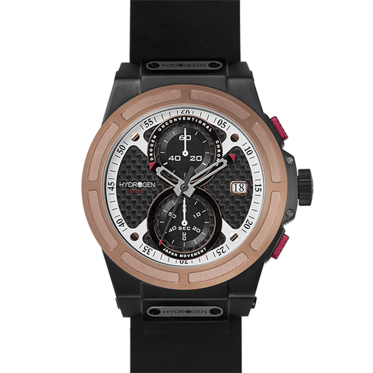 Otto Chrono Black Rose Gold