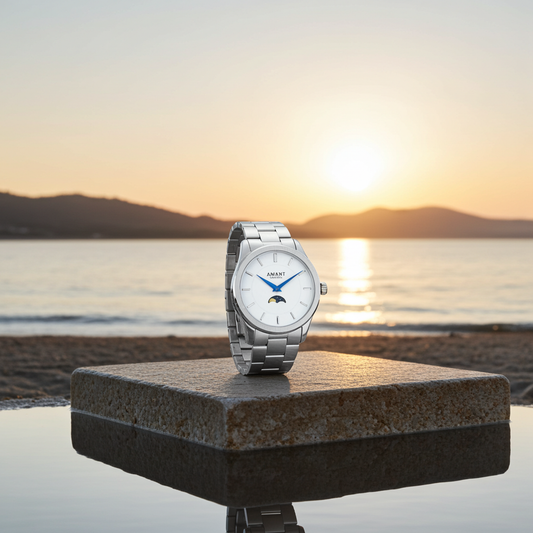 ONLY 1 LEFT!!! Limited Edition SANTORINI Moonphase